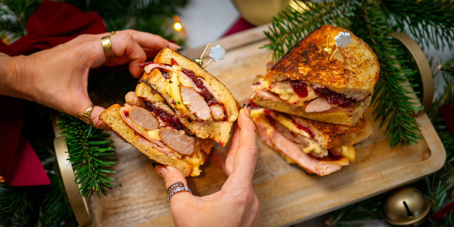 Sausage & Brie Breakfast Toastie