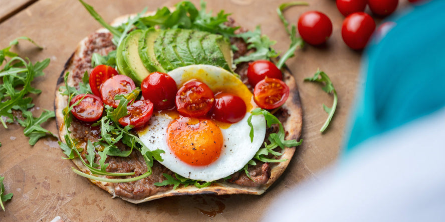 BBQ breakfast taco