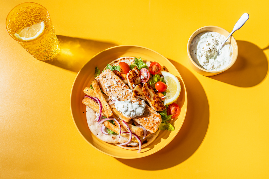 HECK! Chicken Rasher Gyros
