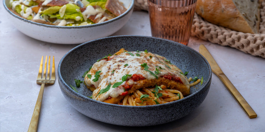 Chicken italia rashers parmo