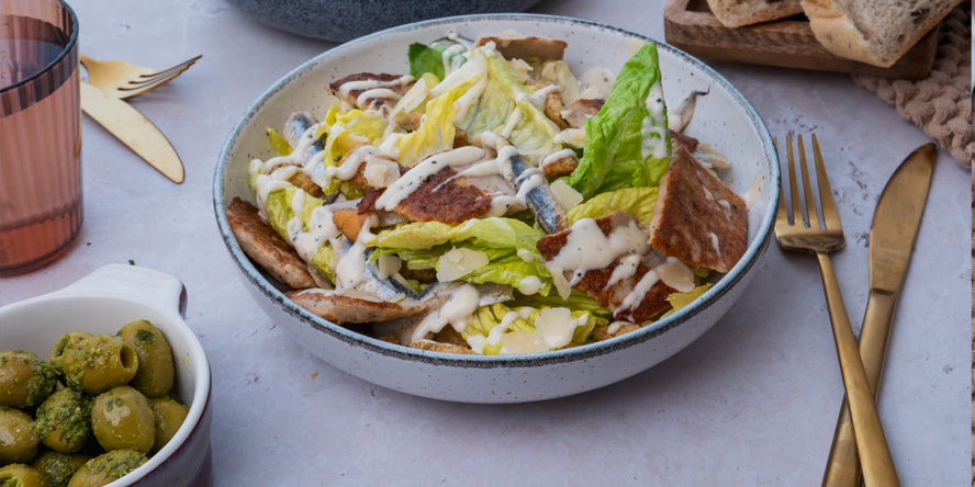 Chicken italia rasher caesar salad