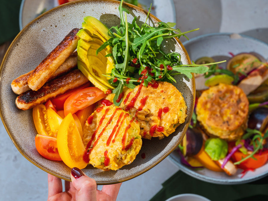 Sausage & Sweetcorn Fritters