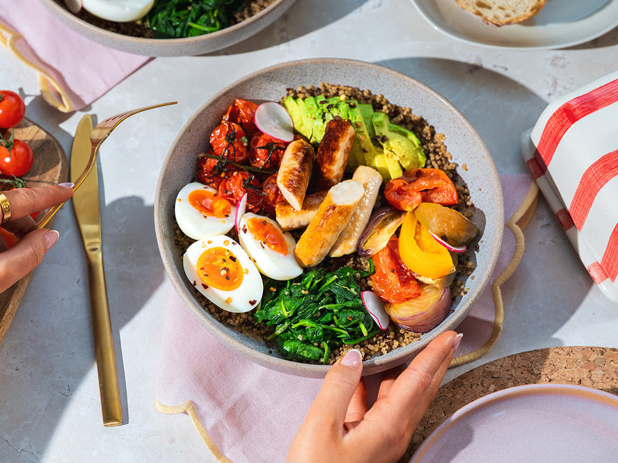 Simply Chicken Sausage Breakfast Bowl