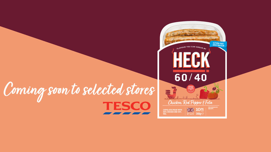 Go, Go, Go! HECK 60/40 Red Pepper & Feta Chipolatas Are In Tescos Now!