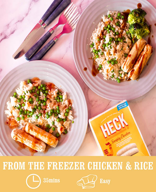 From the Freezer Chicken & Rice