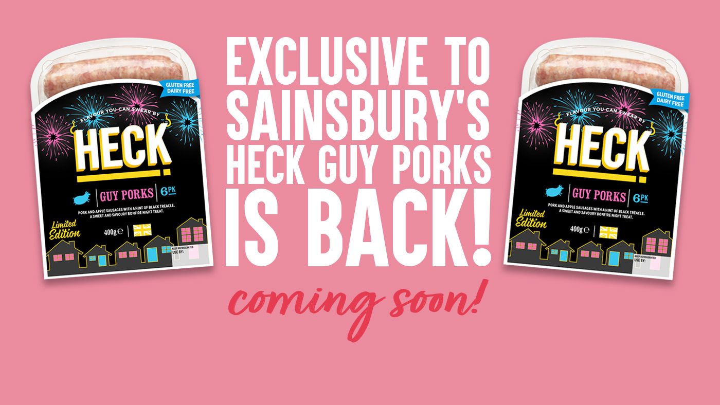 Exclusive To Sainsbury’s HECK - Guy Porks Is Coming Back!