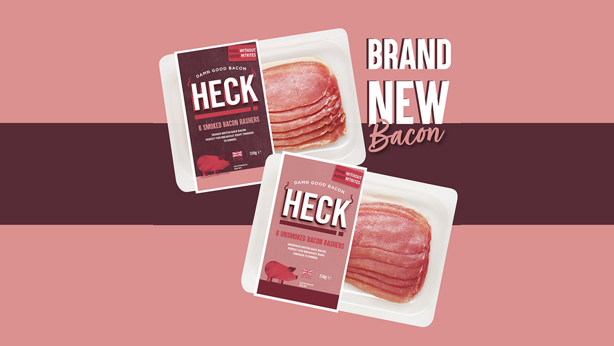 Introducing: Brand New HECK! Bacon, in Tesco Stores Today