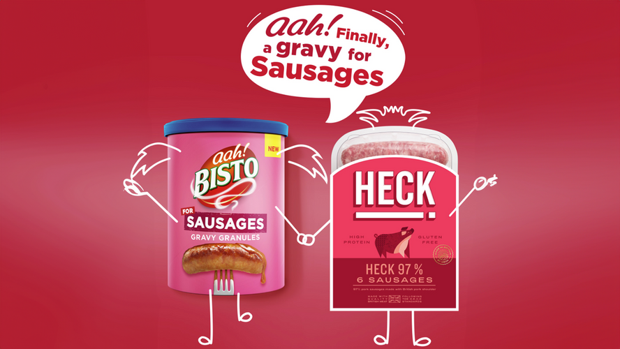 HECK! Sausages Meet Bisto Gravy