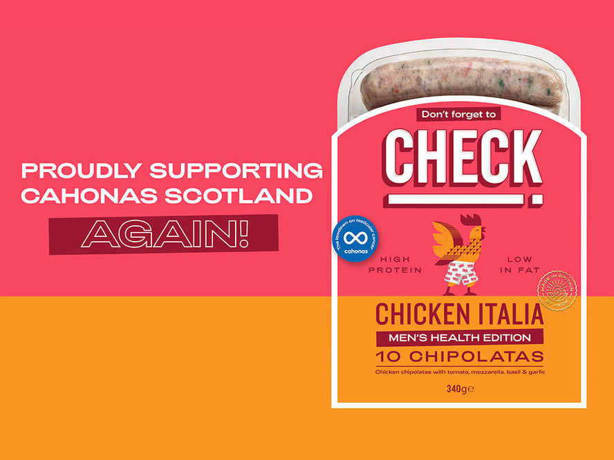 We’re Joining Forces with Cahonas Once Again to Champion Men’s Health