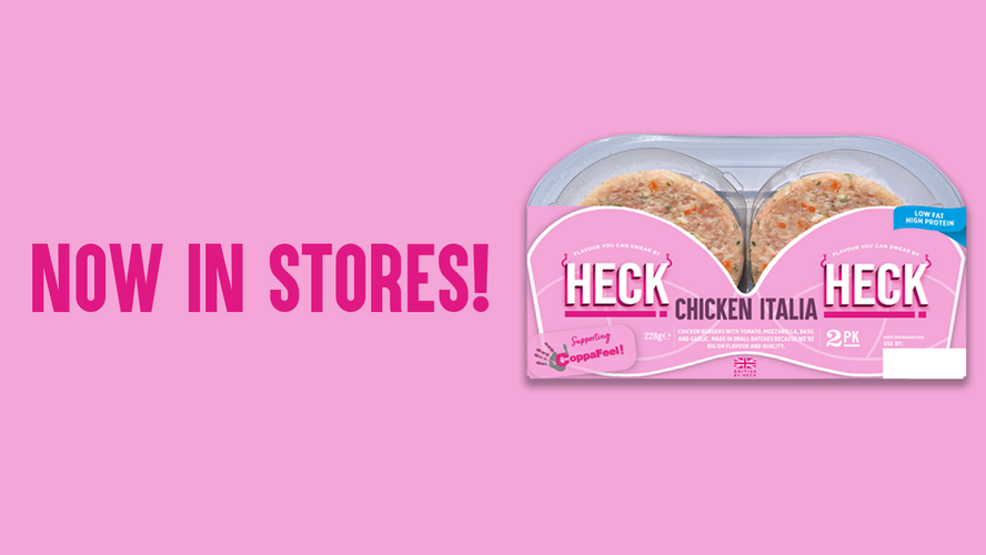 HECK! Chicken Italia Burgers’ Iconic Pink Bra Pack is Back for Breast Cancer Awareness Month