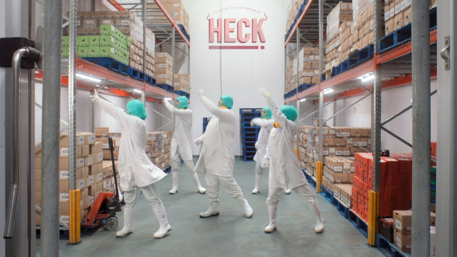 HECK’s Got Talent! We Bust Some Moves In The Christmas Day Ad Break!