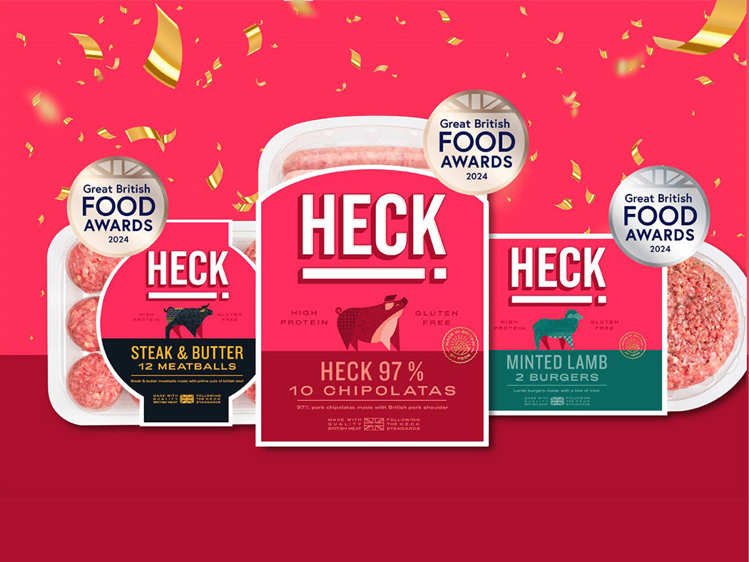 Three Cheers for HECK! A Hat Trick of Wins at The Great British Food Awards