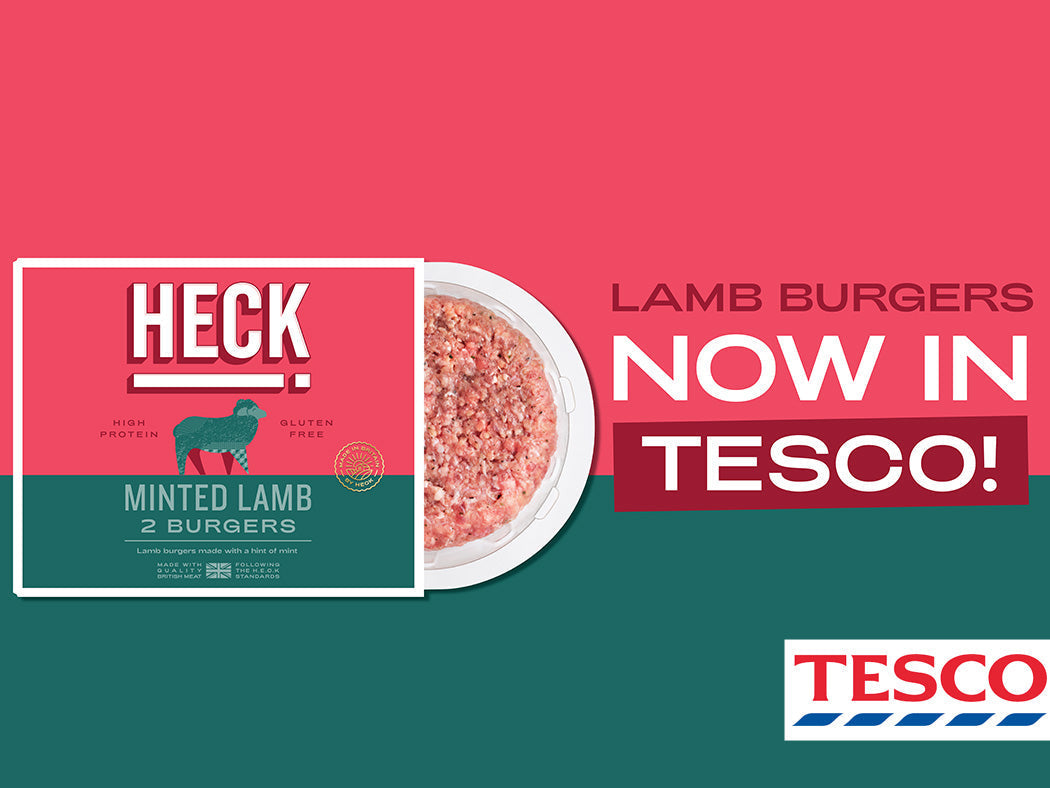Hop into Tesco for HECK! Lamb Burgers – Just in Time for Easter!