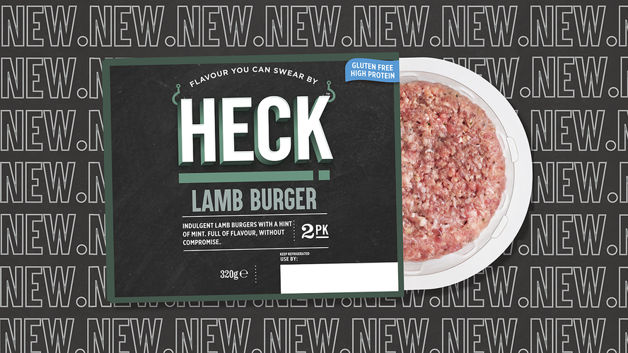 New on Ocado: HECK! Lamb Burgers