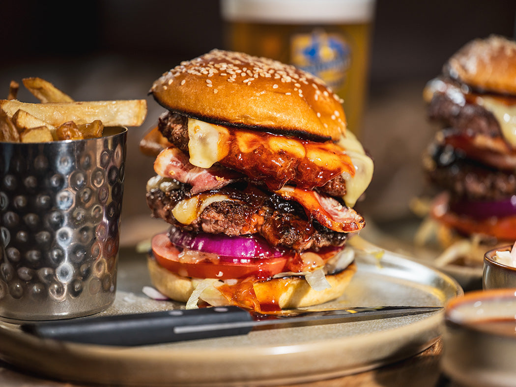 Big, bold steakhouse-style burger