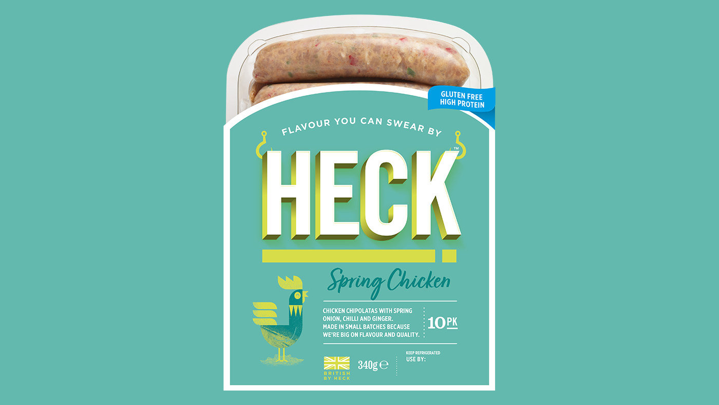 HECK Spring Chicken Chipolatas in Asda Stores Now