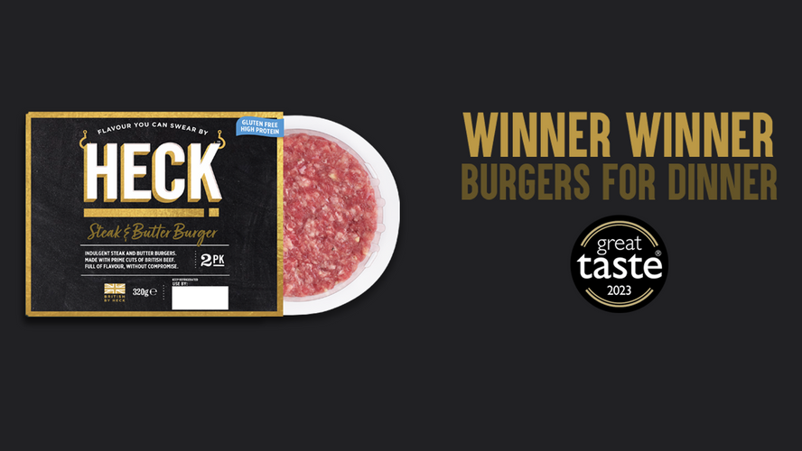 HECK! Steak & Butter Burgers Receive 1-Star Rating from the Great Taste Awards