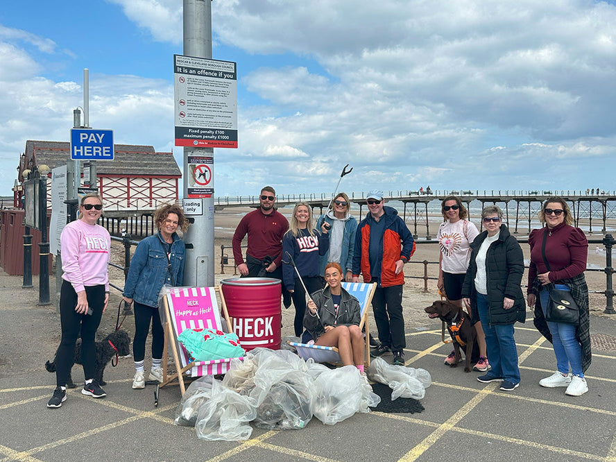 Join HECK! for a Summer Beach Clean at Saltburn