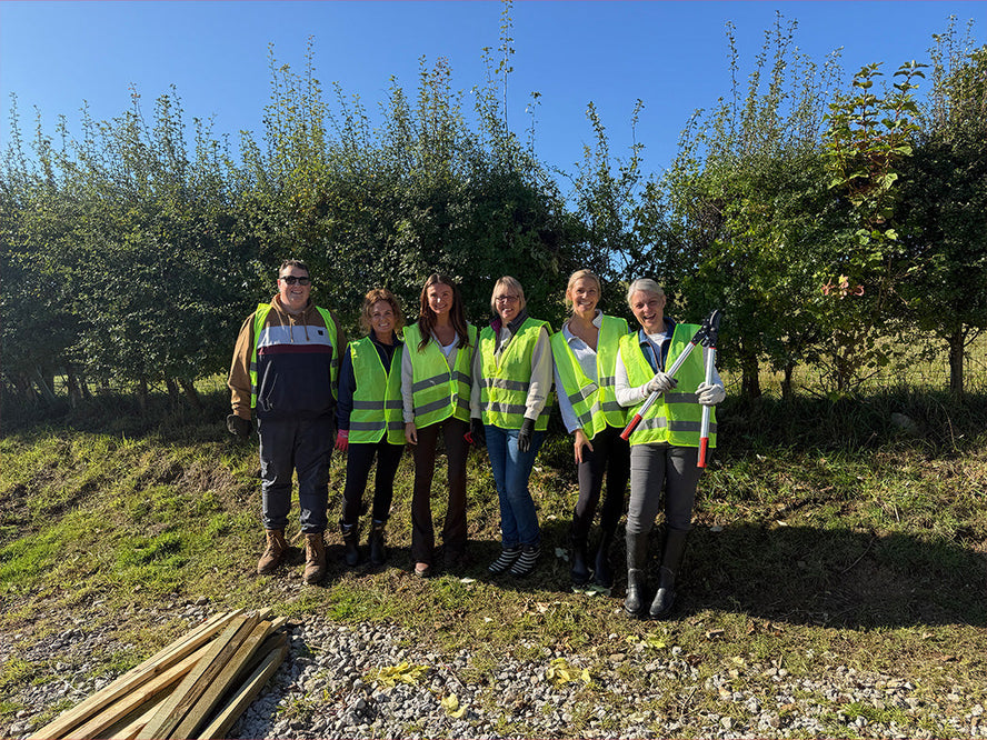 Team HECK! Get Stuck In at Swinton Estate’s Nourish Climate Action Day