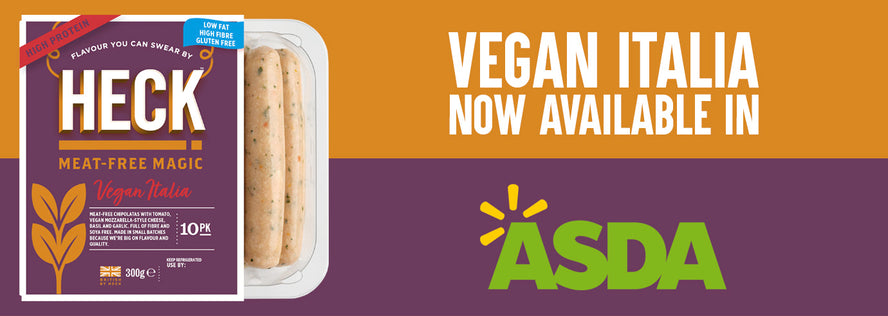 Buongiorno HECK Vegan Italia! Meat-Free Magic Hits Asda Stores