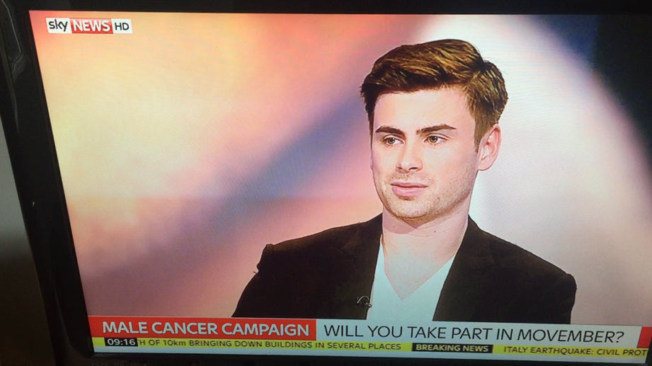 HECK’s Jamie takes to Sky News for Movember