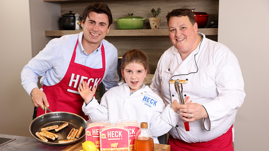 HECK! Lemon & Honey Chicken Sausage Hit Booths Stores!
