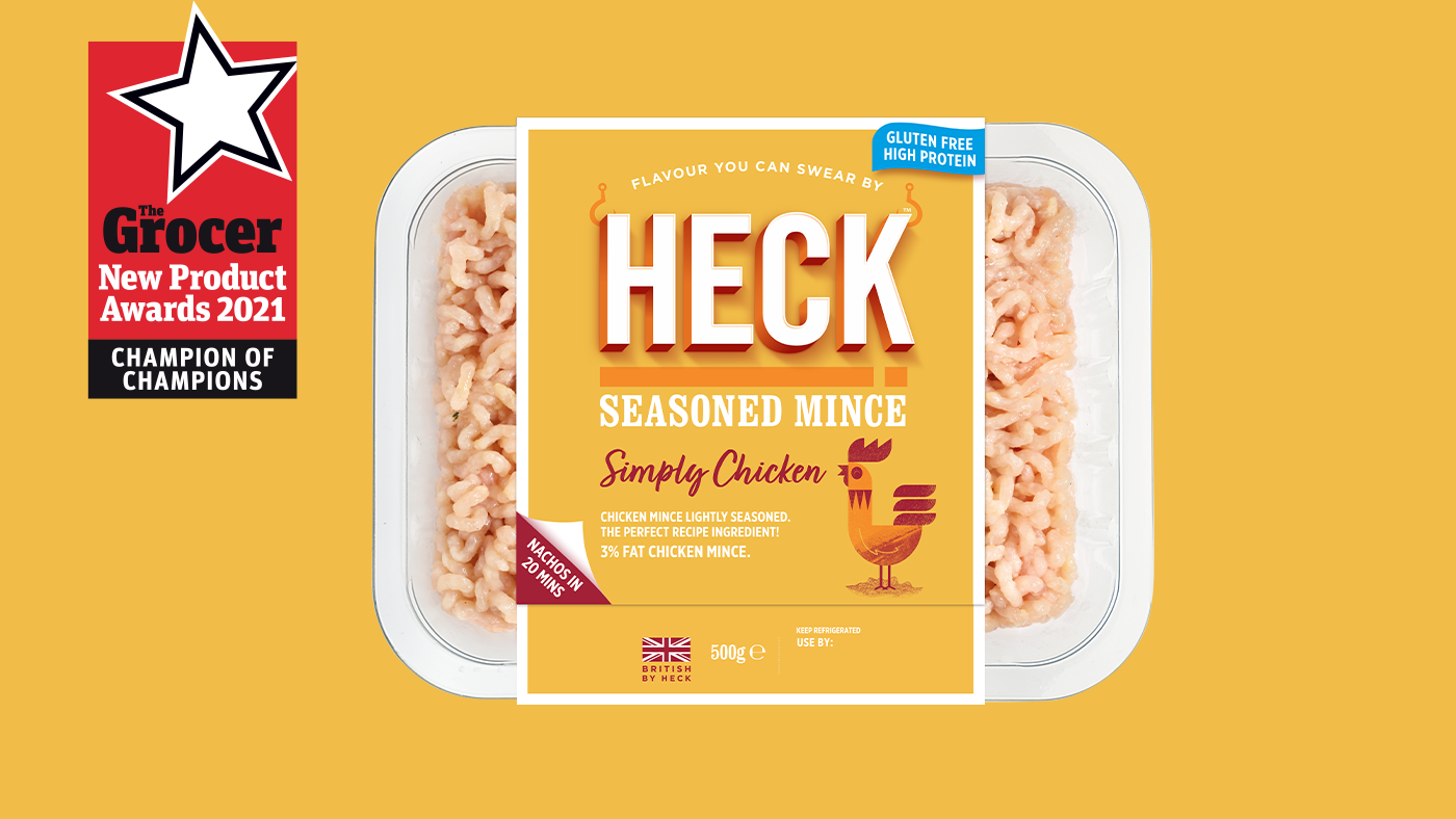 Champions of Champions! HECK Wins Big at The Grocer’s New Product Awards 2021
