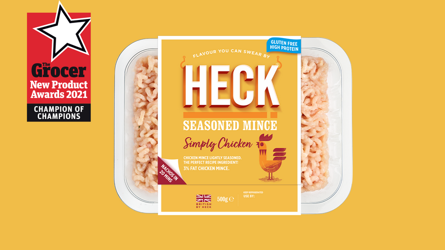 Champions of Champions! HECK Wins Big at The Grocer’s New Product Awards 2021