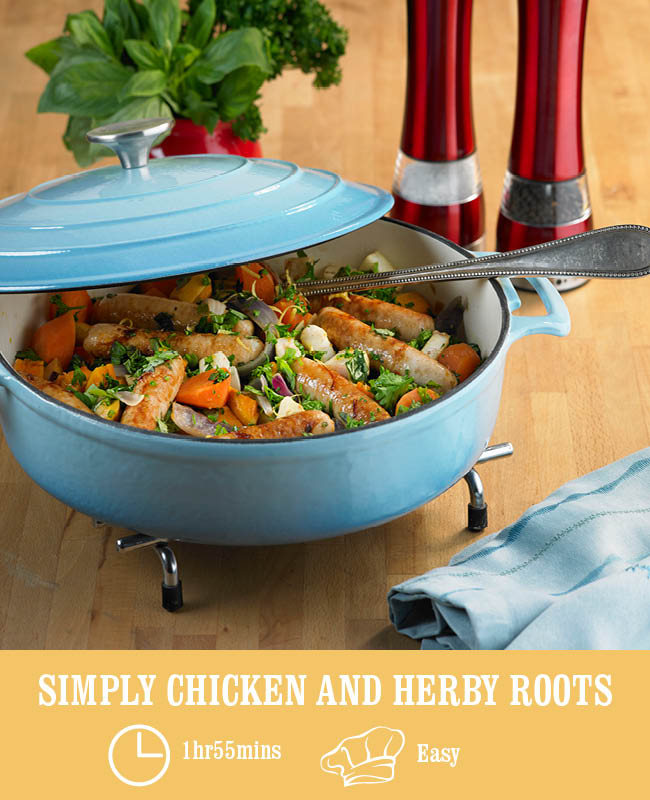 Simply Chicken and Herby Roots