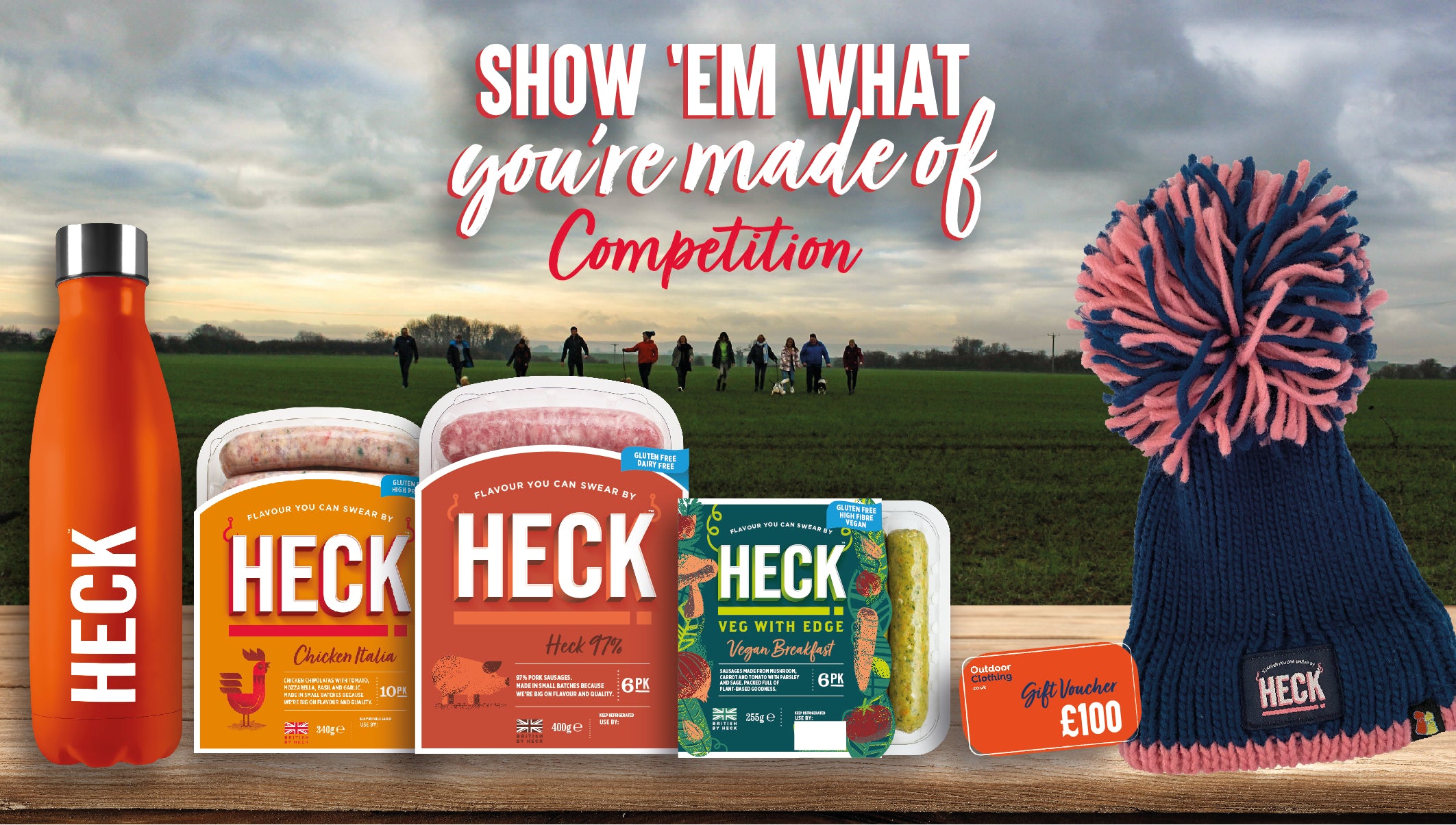 It’s Competition Time At HECK With A £100 Outdoor Clothing Voucher Up For Grabs!
