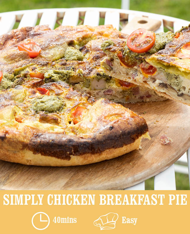 Simply Chicken Breakfast Pie