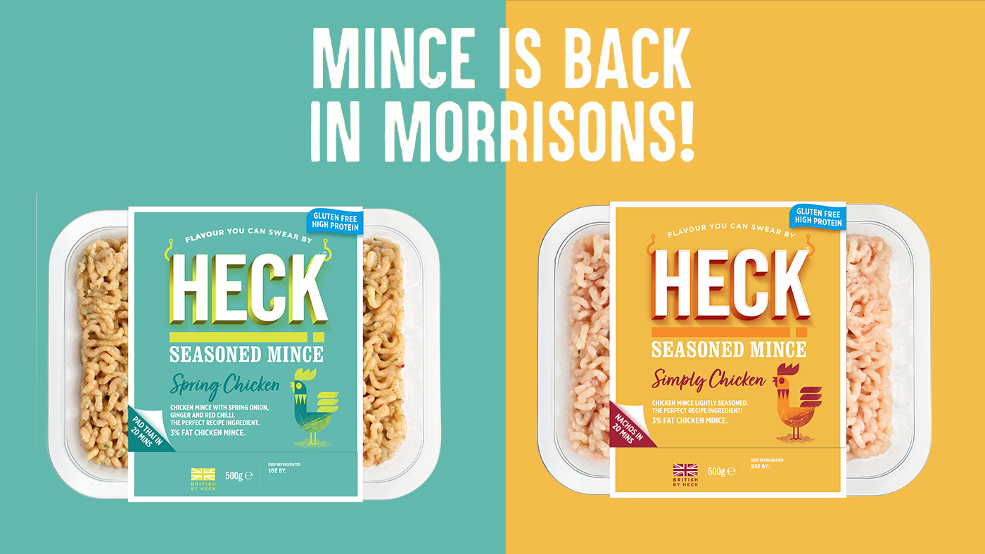 HECK Spring Chicken Mince & Simply Chicken Mince Are Back In Morrisons!