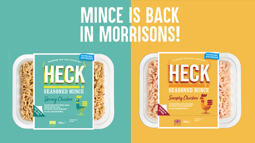 HECK Spring Chicken Mince & Simply Chicken Mince Are Back In Morrisons!