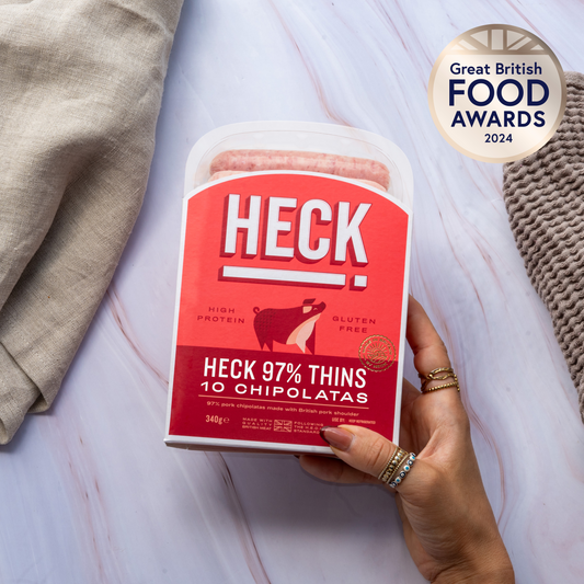 HECK 97% 10 Pork Chipolatas