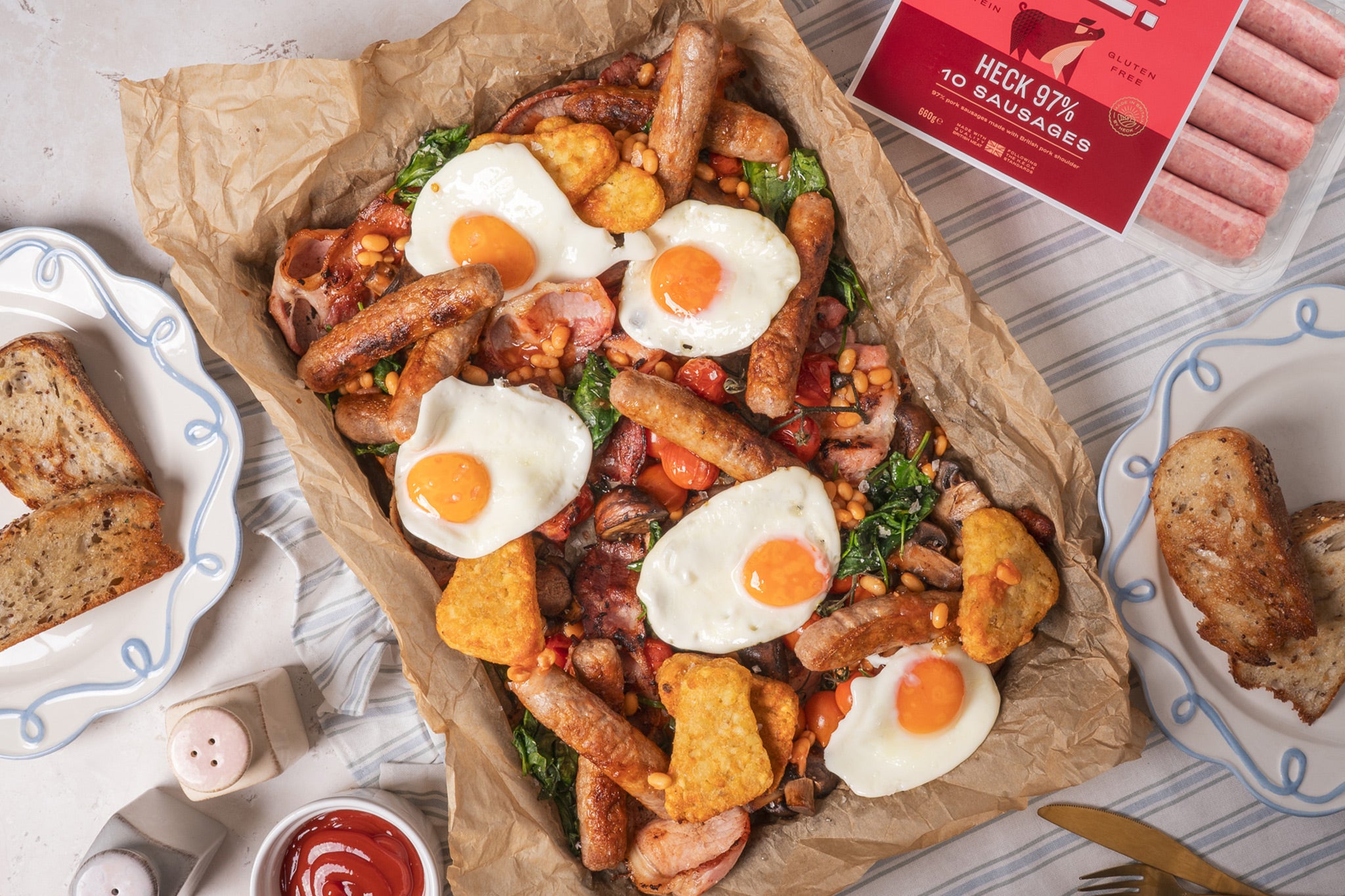 HECK 97% Pork Sausages 10 Pack