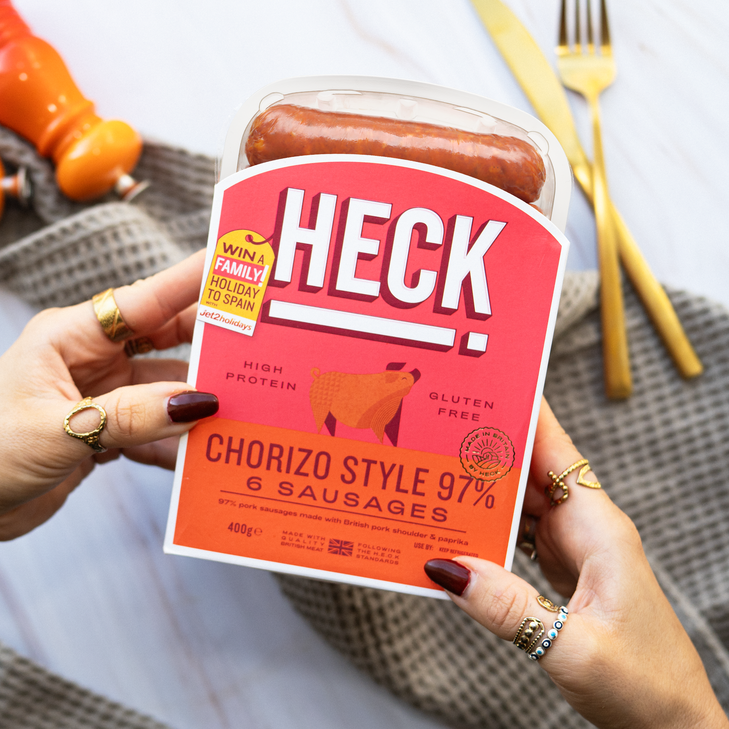 Chorizo Style 97% Pork Sausages