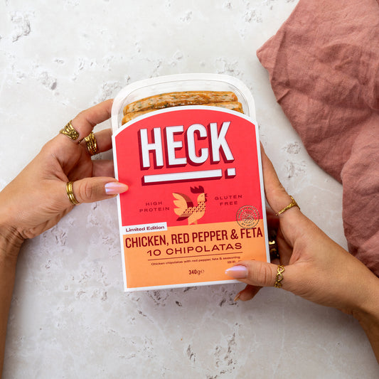Chicken, Red Pepper & Feta Chipolatas