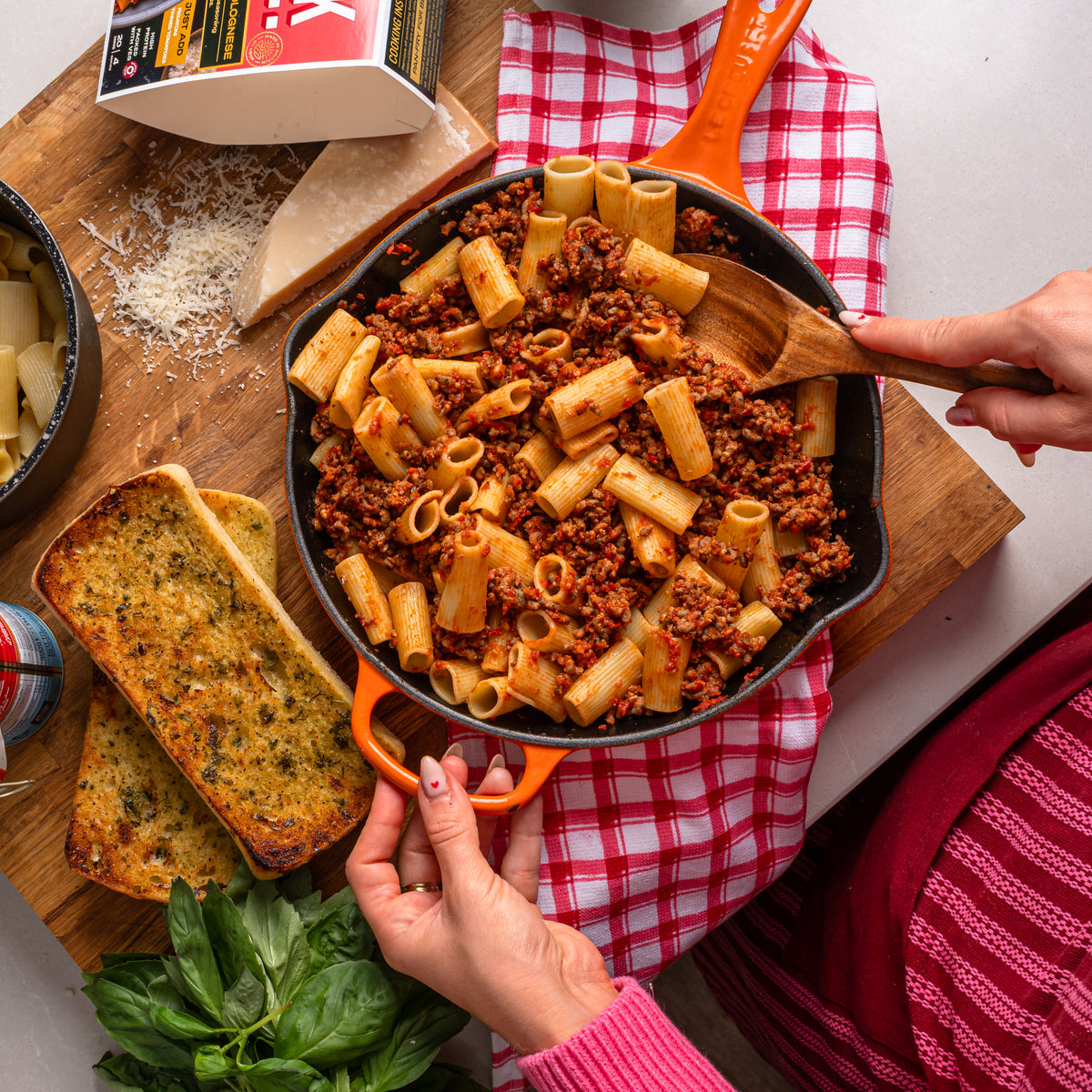 Easy Beef & Pork Bolognese